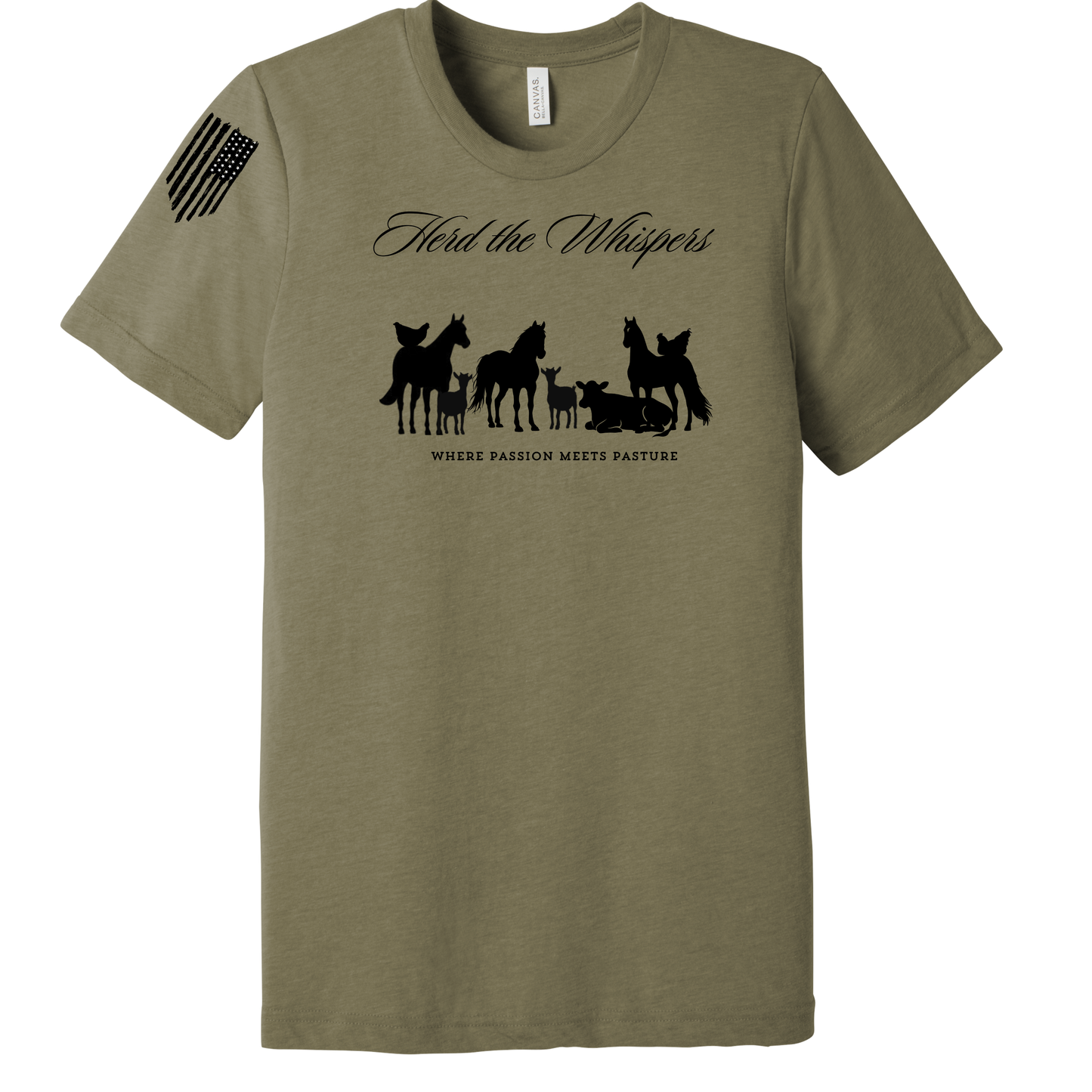Herd the Whispers Farm T-Shirt (YOUTH)