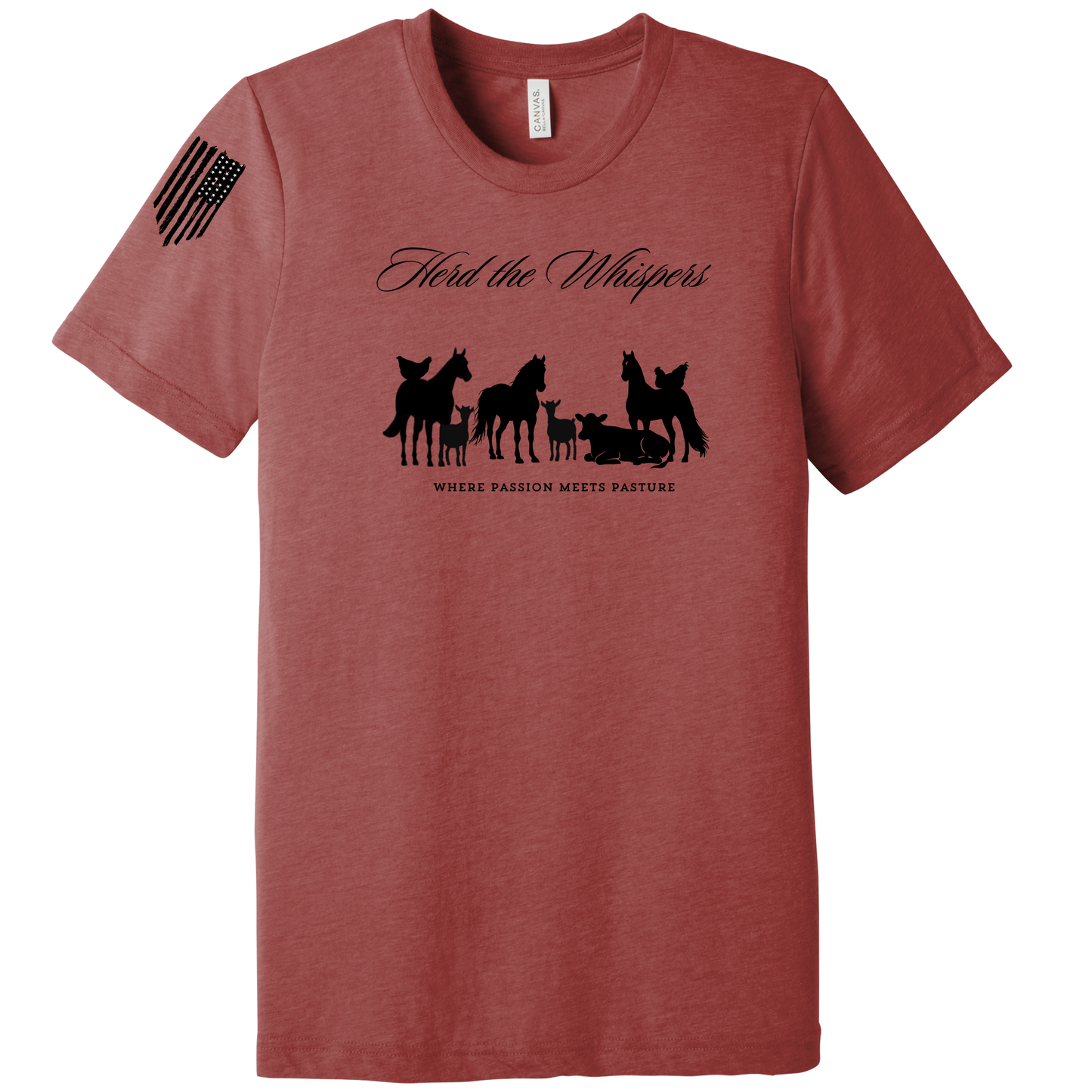 Herd the Whispers Farm T-Shirt (ADULT)