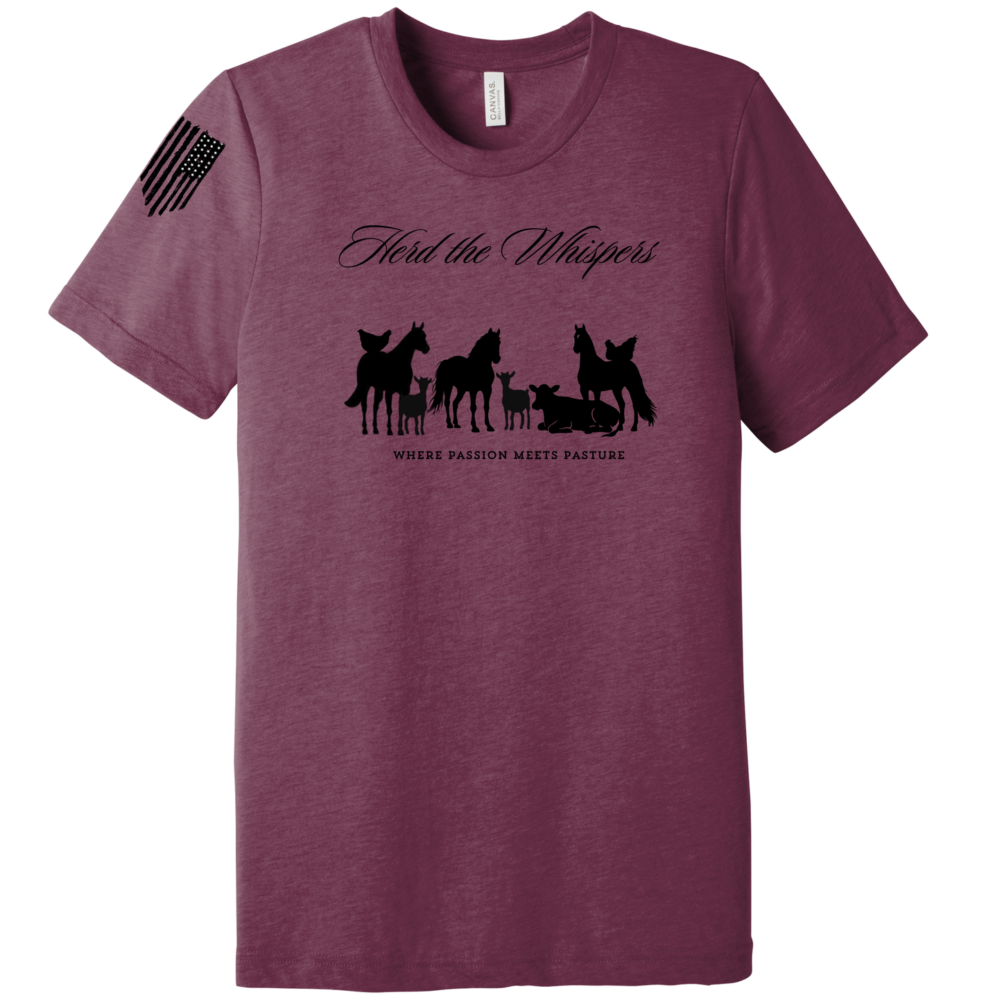 Herd the Whispers Farm T-Shirt (ADULT)