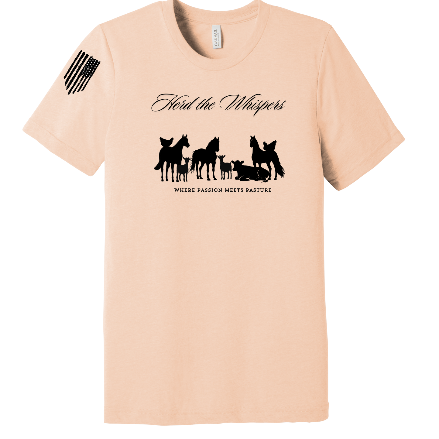Herd the Whispers Farm T-Shirt (ADULT)