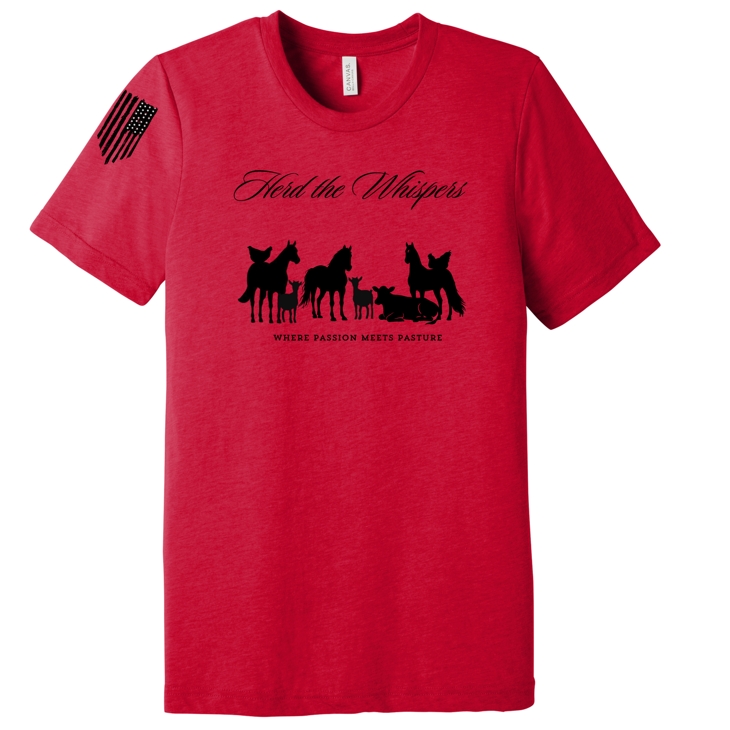Herd the Whispers Farm T-Shirt (ADULT)
