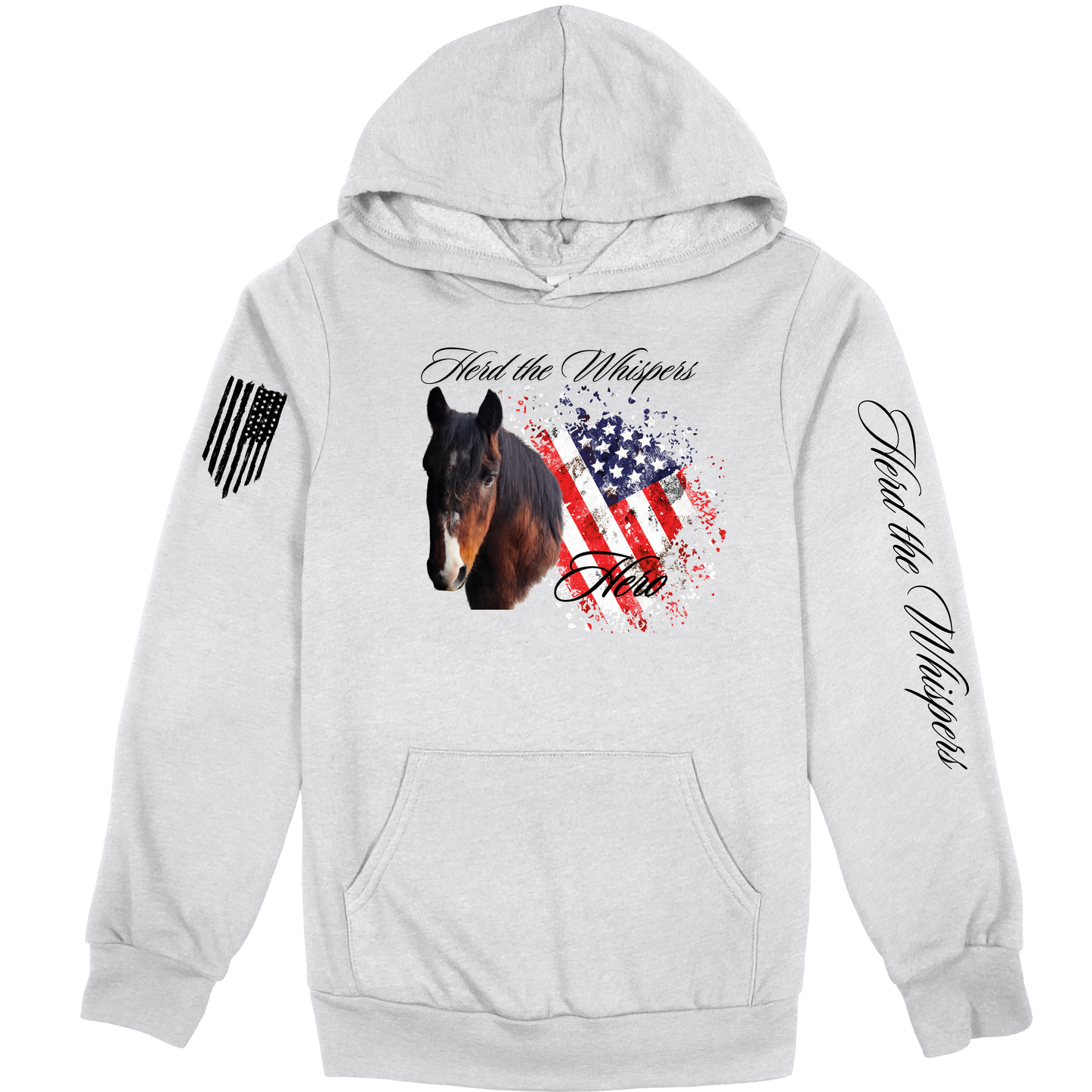 Hero-Herd the Whispers Hoodie Sweatshirt (ADULT)