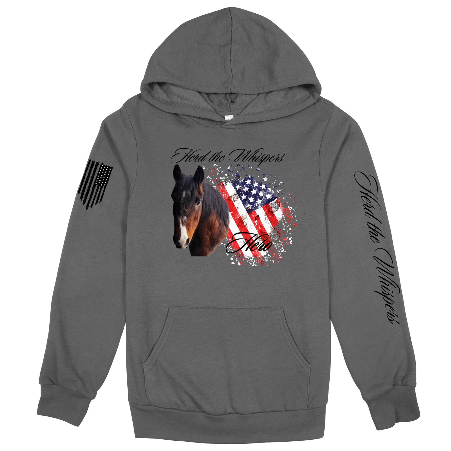 Hero-Herd the Whispers Hoodie Sweatshirt (ADULT)