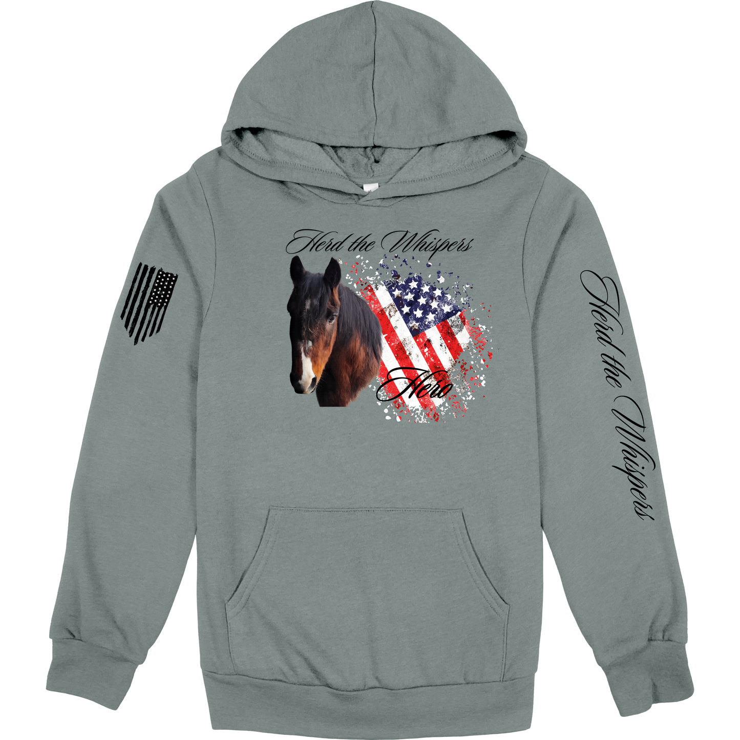Hero-Herd the Whispers Hoodie Sweatshirt (ADULT)