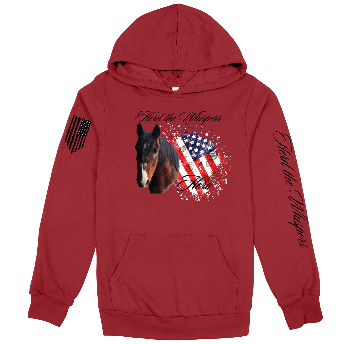 Hero-Herd the Whispers Hoodie Sweatshirt (ADULT)