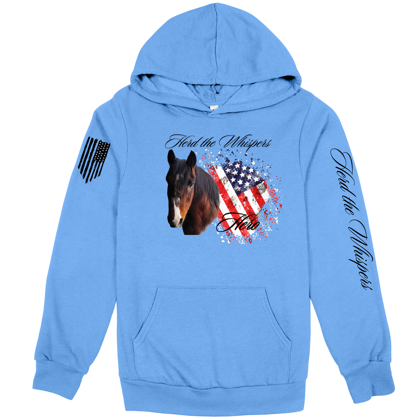 Hero-Herd the Whispers Hoodie Sweatshirt (ADULT)