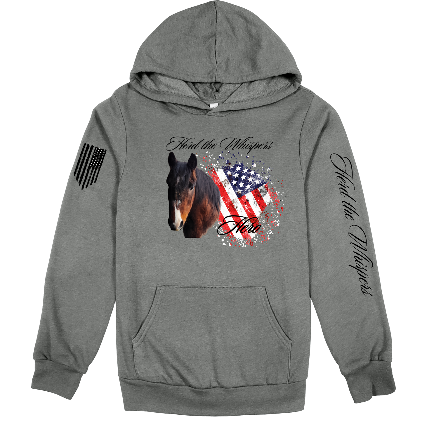 Hero-Herd the Whispers Hoodie Sweatshirt (ADULT)