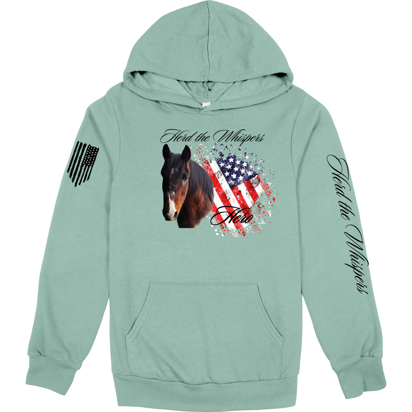 Hero-Herd the Whispers Hoodie Sweatshirt (ADULT)