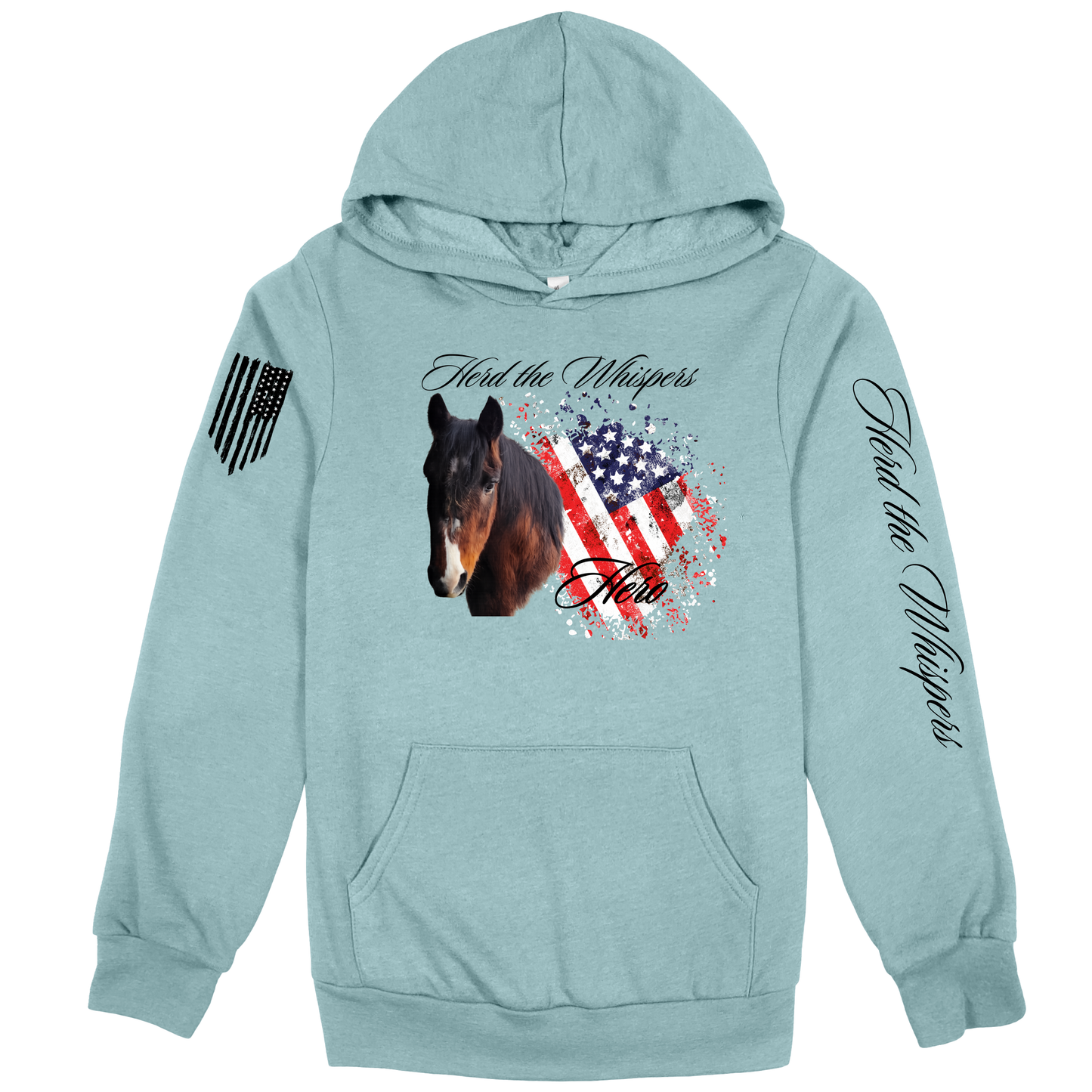 Hero-Herd the Whispers Hoodie Sweatshirt (ADULT)