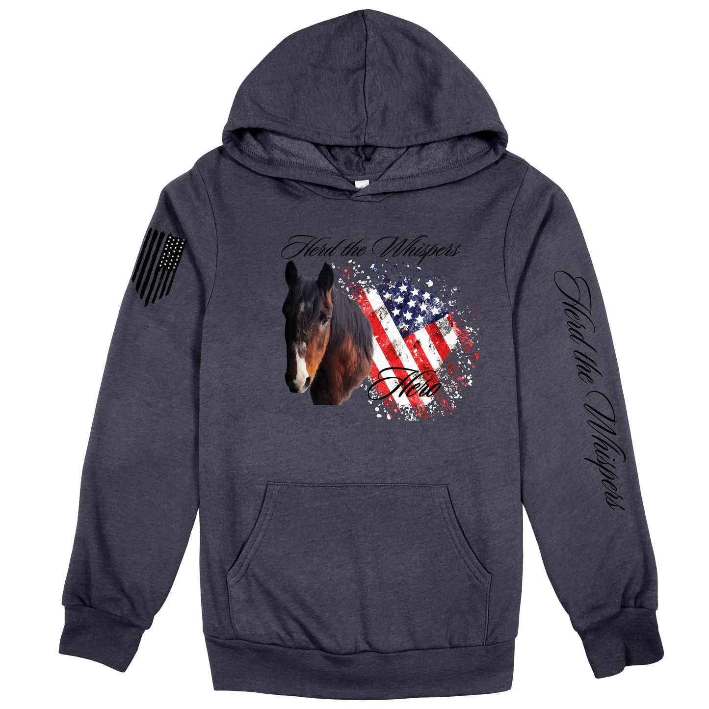 Hero-Herd the Whispers Hoodie Sweatshirt (ADULT)