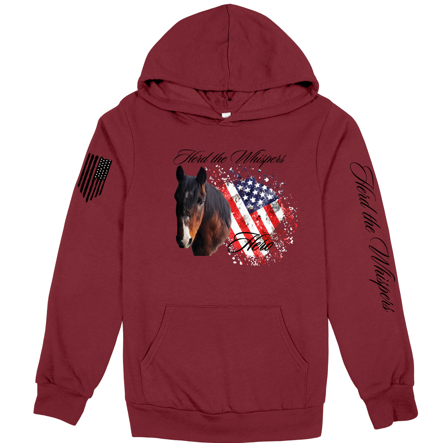 Hero-Herd the Whispers Hoodie Sweatshirt (ADULT)