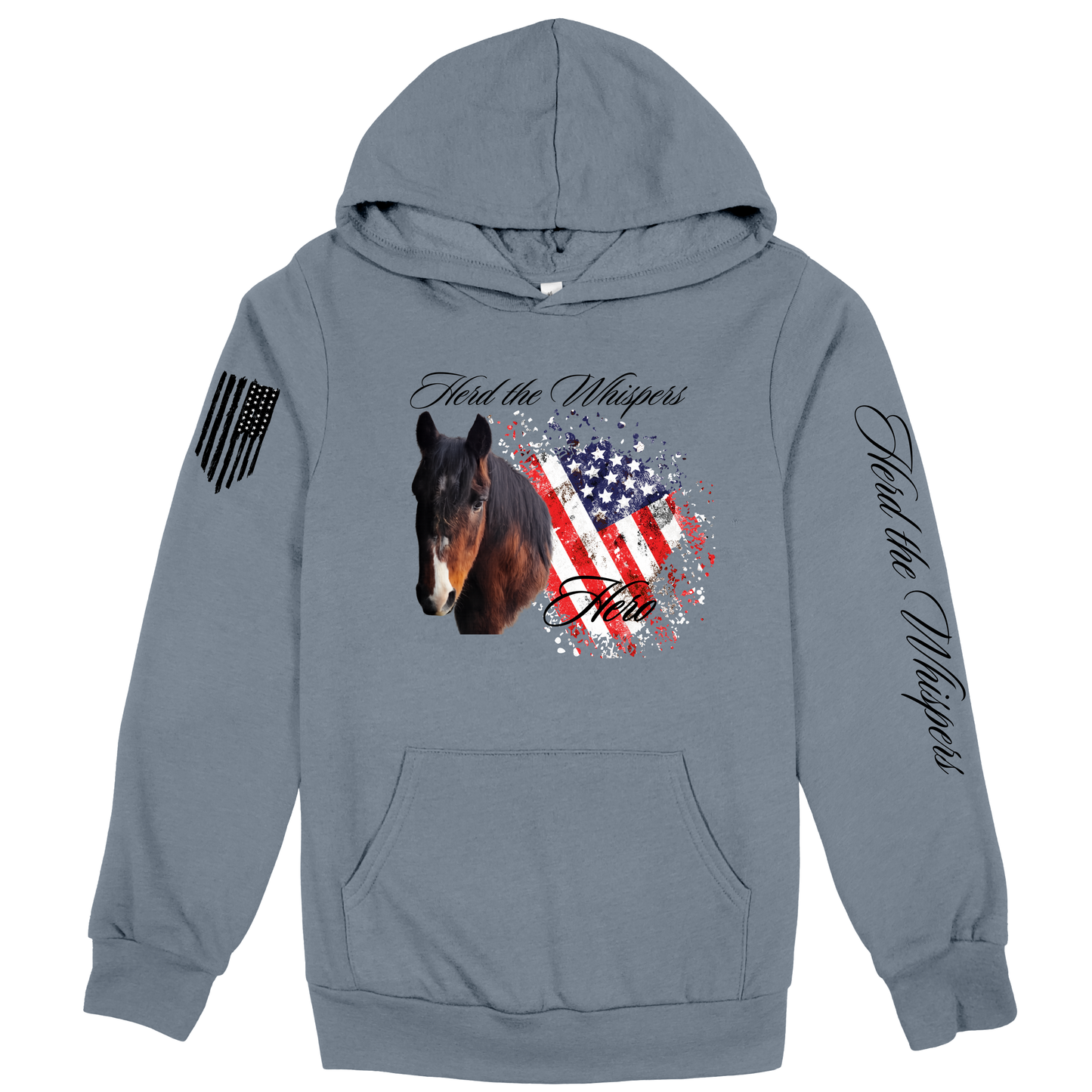 Hero-Herd the Whispers Hoodie Sweatshirt (ADULT)
