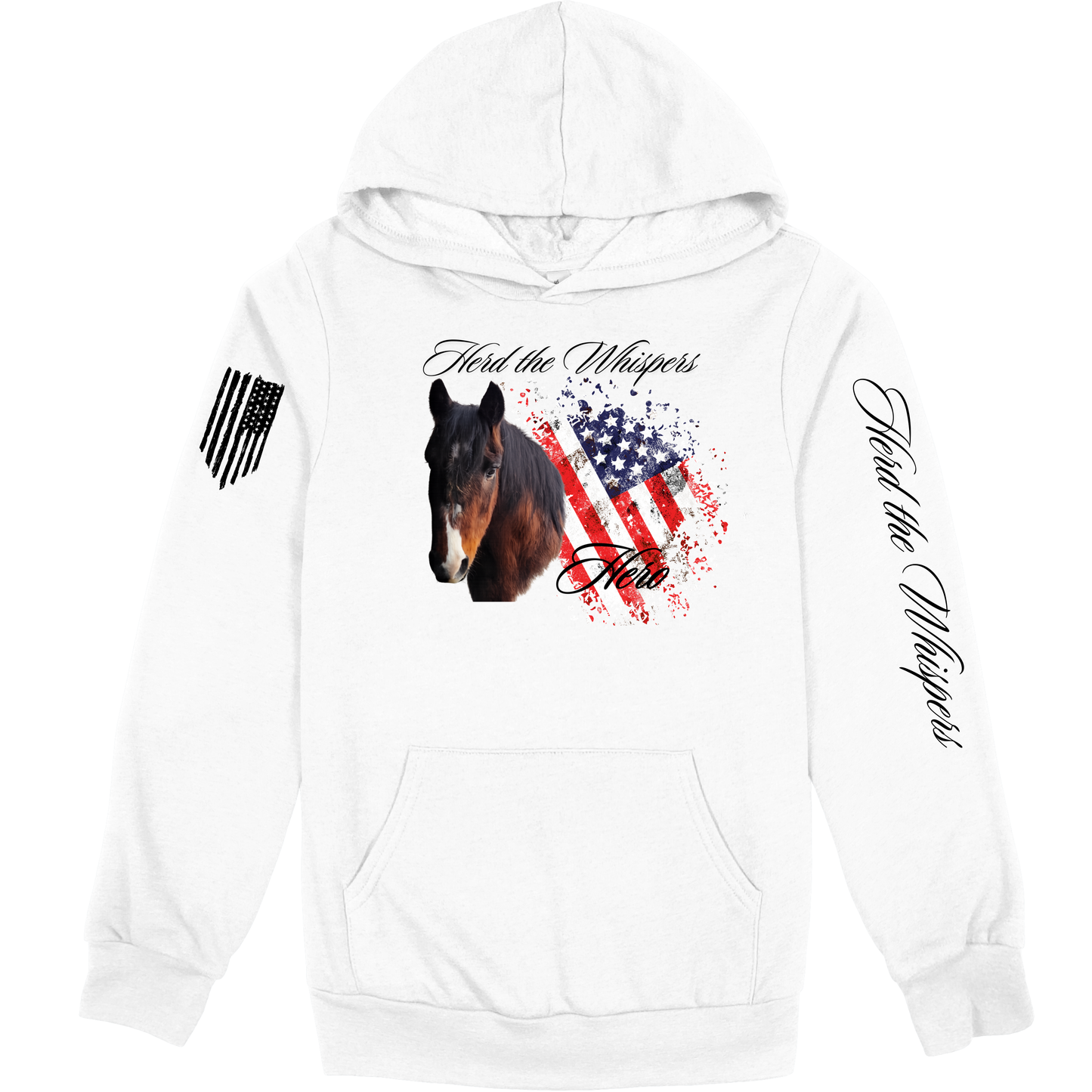 Hero-Herd the Whispers Hoodie Sweatshirt (ADULT)