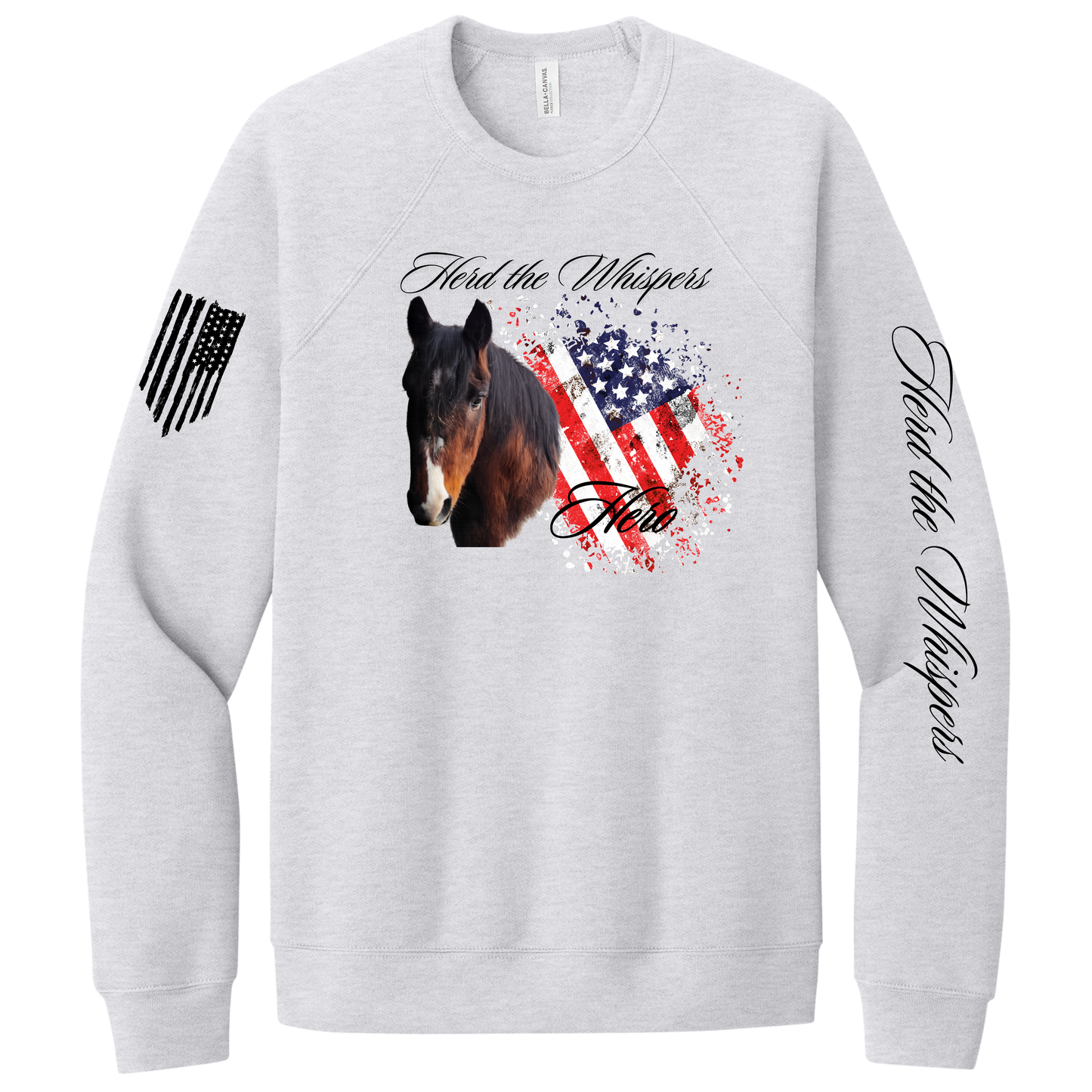 Hero-Herd the Whispers Crewneck Sweatshirt (ADULT)
