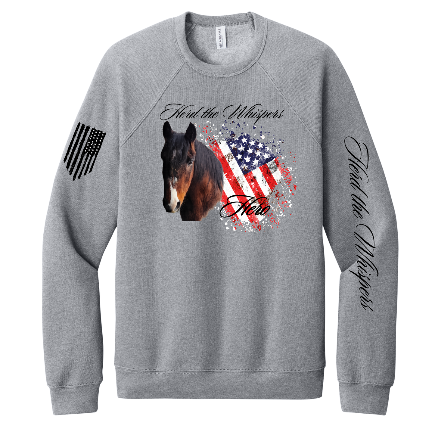 Hero-Herd the Whispers Crewneck Sweatshirt (ADULT)