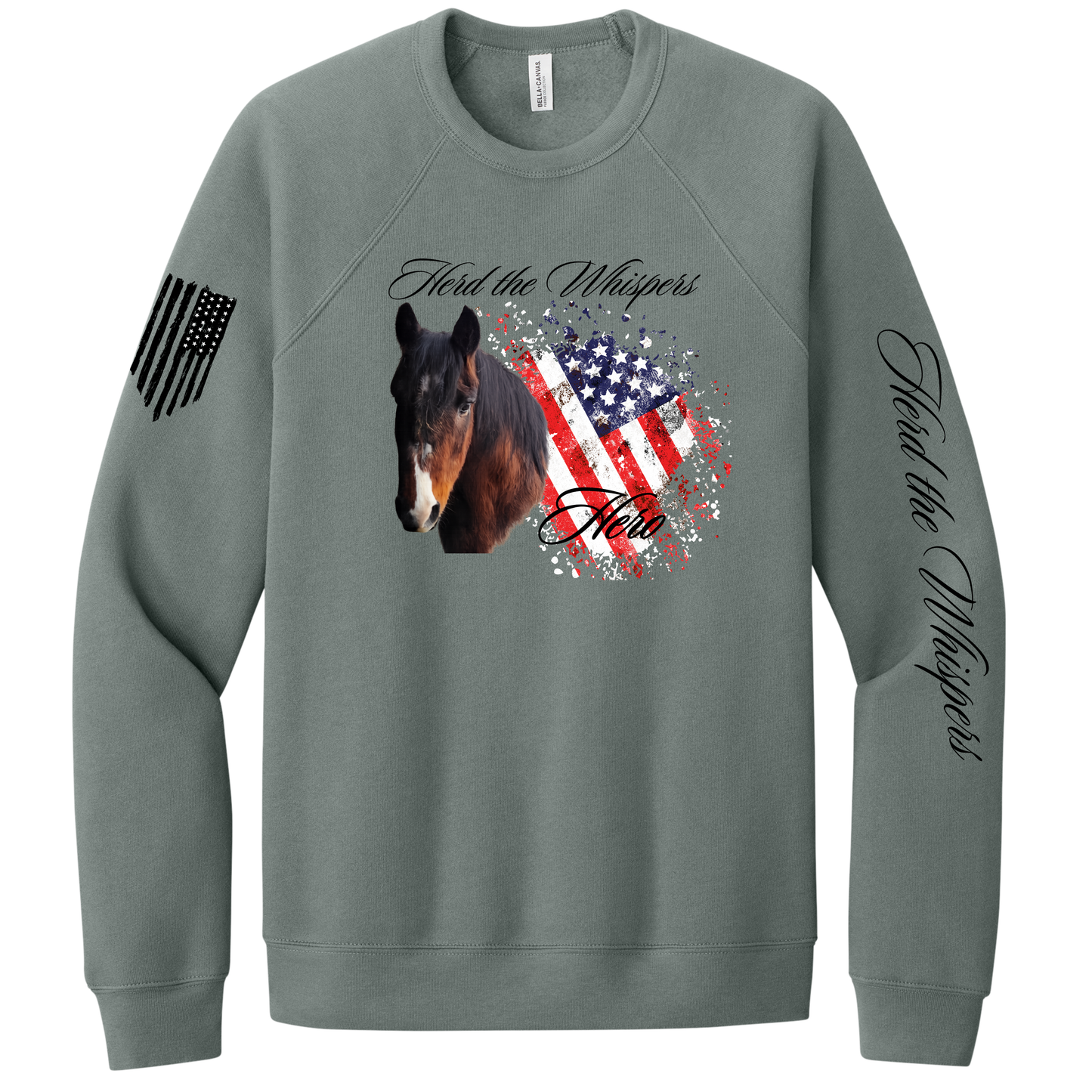 Hero-Herd the Whispers Crewneck Sweatshirt (ADULT)