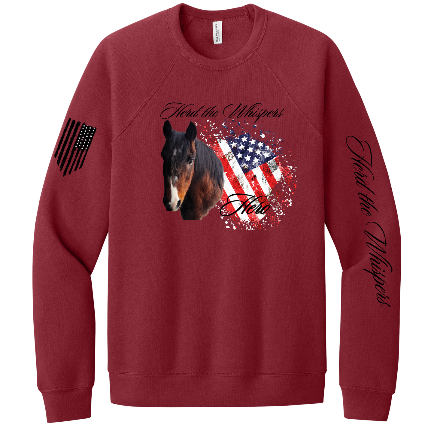 Hero-Herd the Whispers Crewneck Sweatshirt (ADULT)