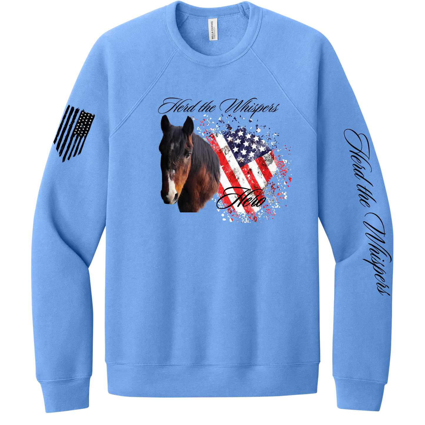 Hero-Herd the Whispers Crewneck Sweatshirt (ADULT)
