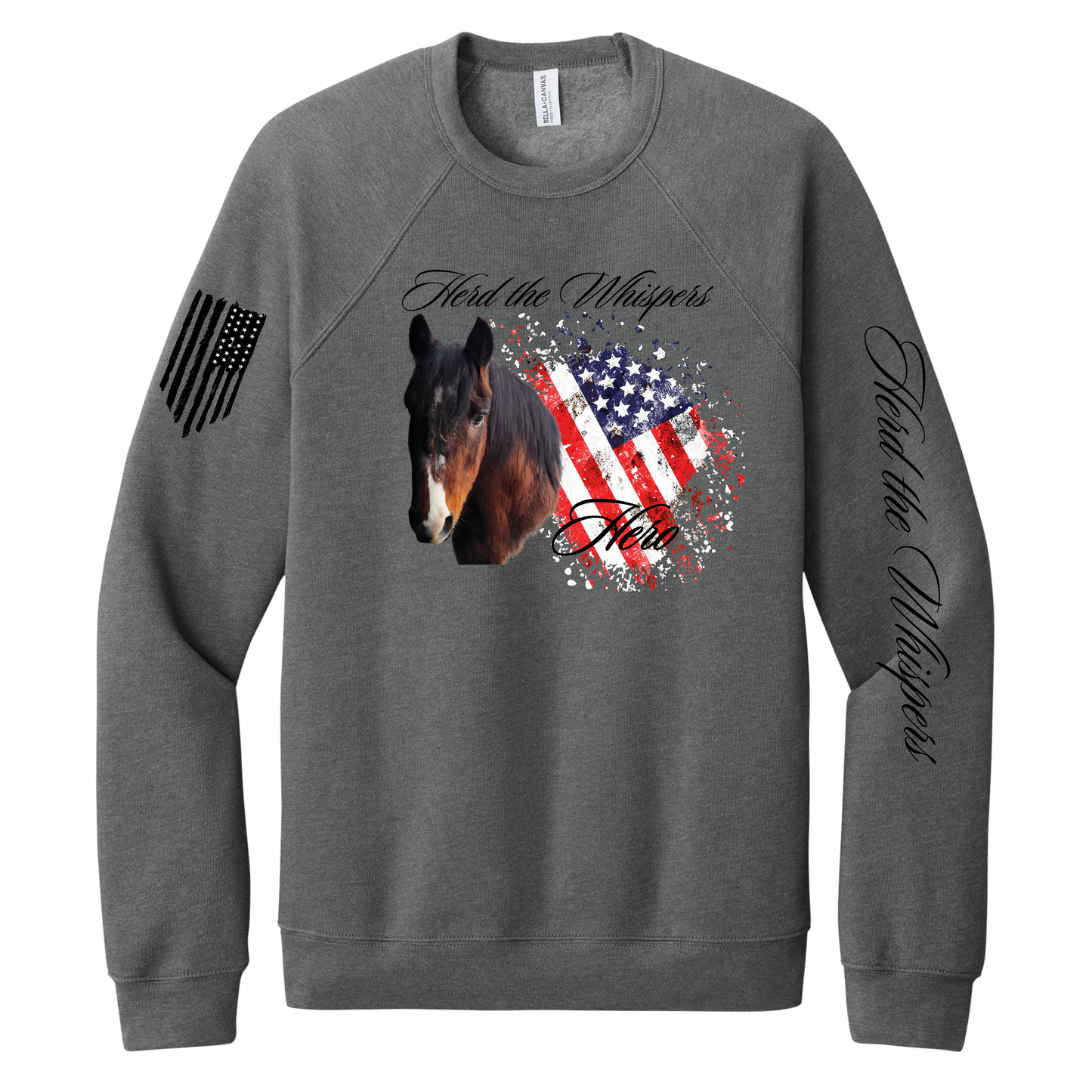 Hero-Herd the Whispers Crewneck Sweatshirt (ADULT)