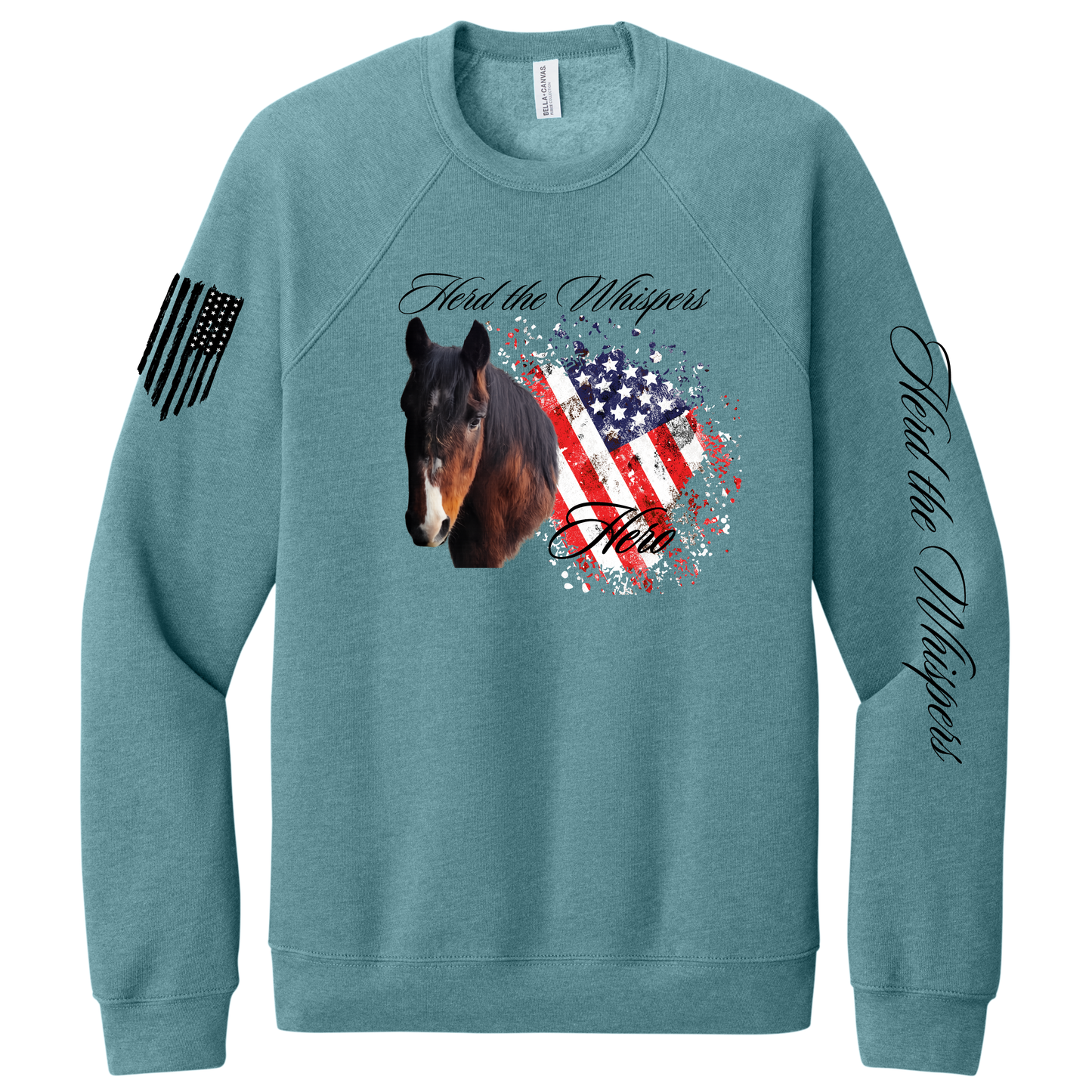 Hero-Herd the Whispers Crewneck Sweatshirt (ADULT)