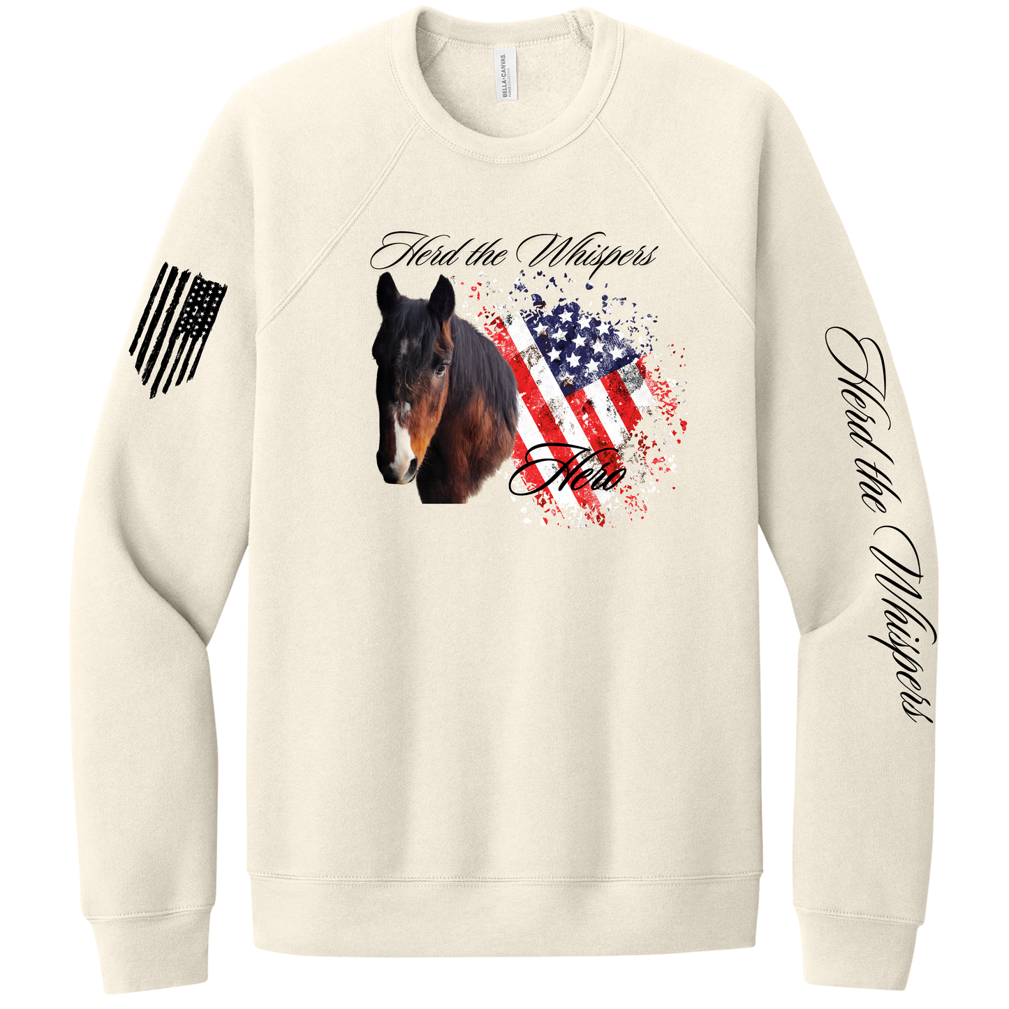 Hero-Herd the Whispers Crewneck Sweatshirt (ADULT)