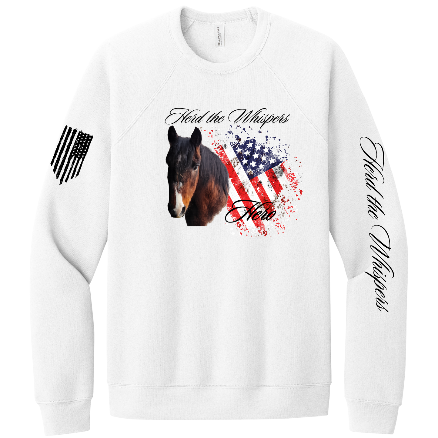 Hero-Herd the Whispers Crewneck Sweatshirt (ADULT)