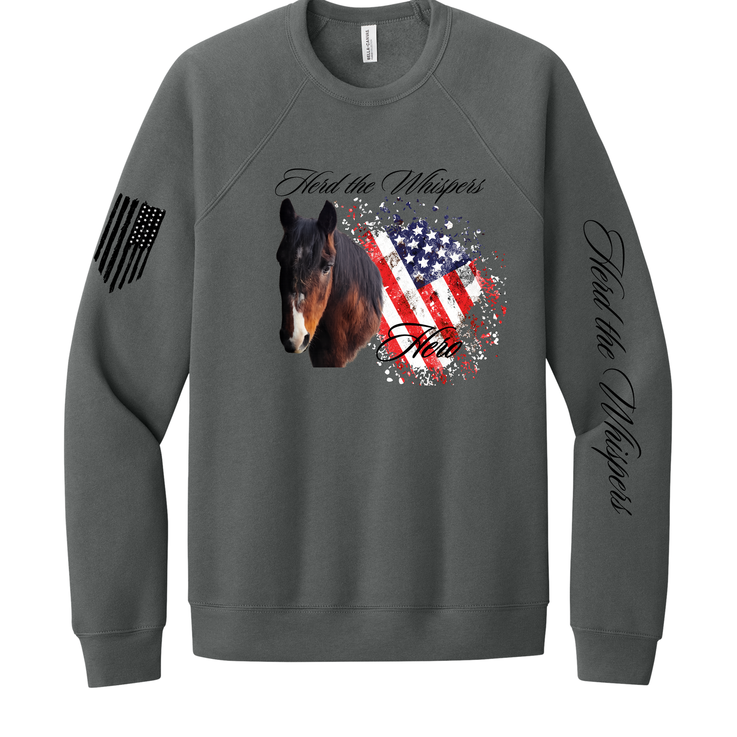 Hero-Herd the Whispers Crewneck Sweatshirt (ADULT)